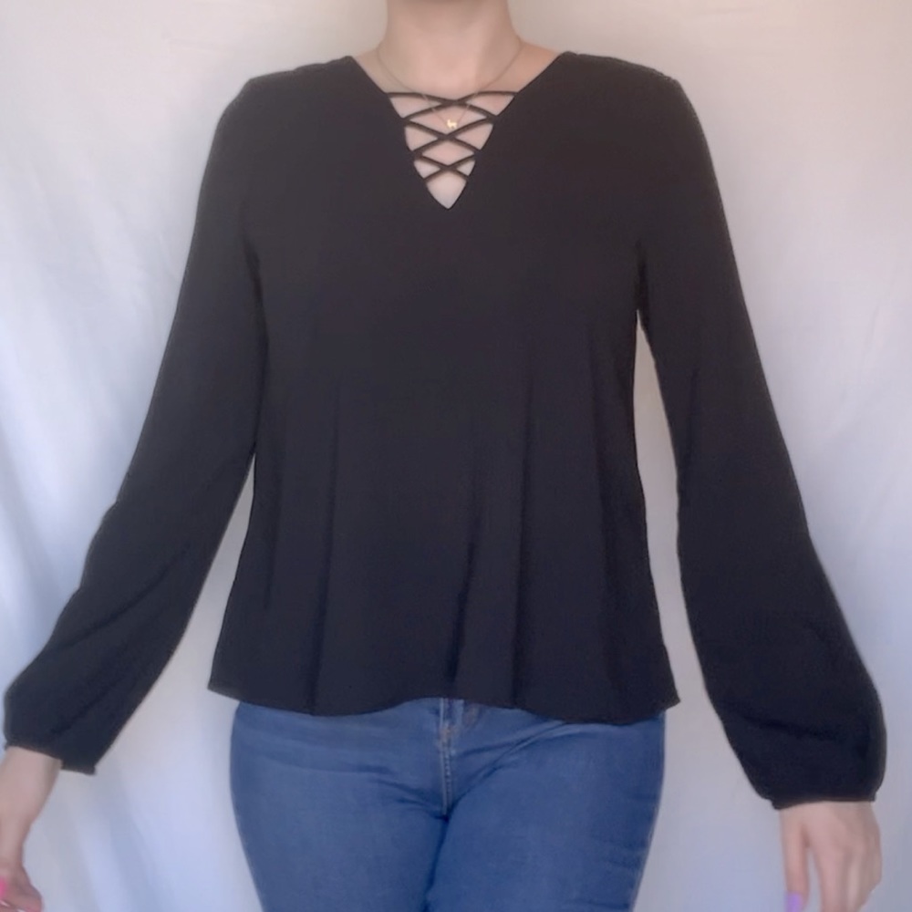 Corset detailed blouse